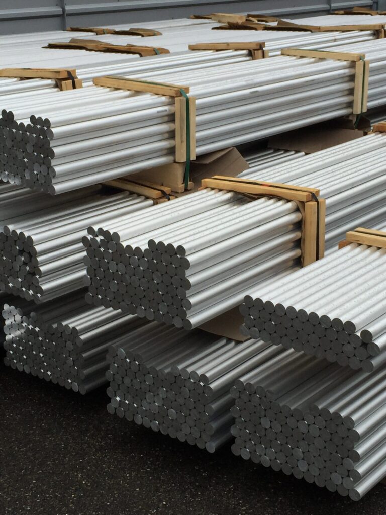 Aluminium Stangen Materialen