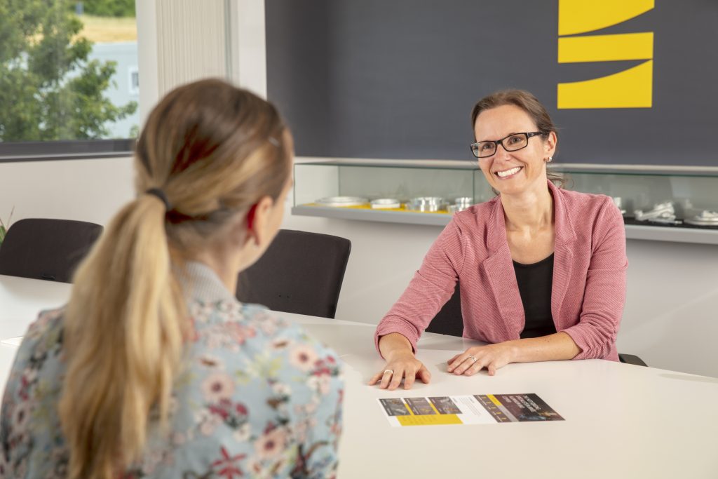 Anja Gärtner Bewerbungsgespräch